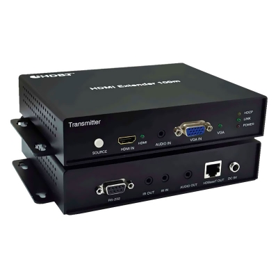 AS-500TX 奥盛高清转换及长距离传输 HDBaseT 传输器 传输距离 100M