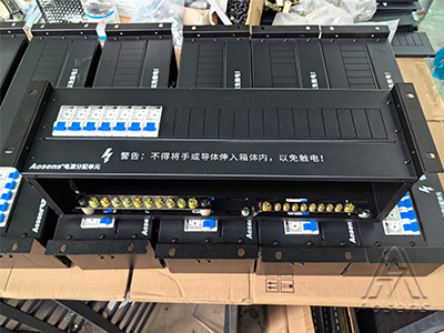 奥盛机柜直流分配单元 3U 黑色机架式横装AS-3U-B/Y 7ZZ-12792