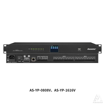 奥盛中控型8进8出/16进16出音频处理器