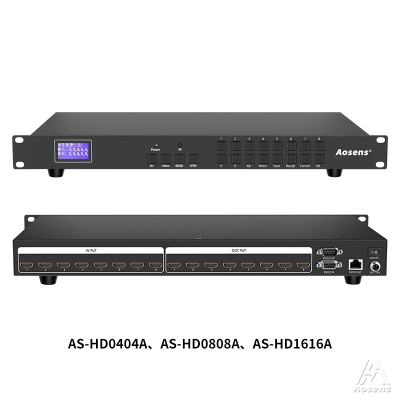 4K 4进4出/8进8出/16进16出 HDMI矩阵